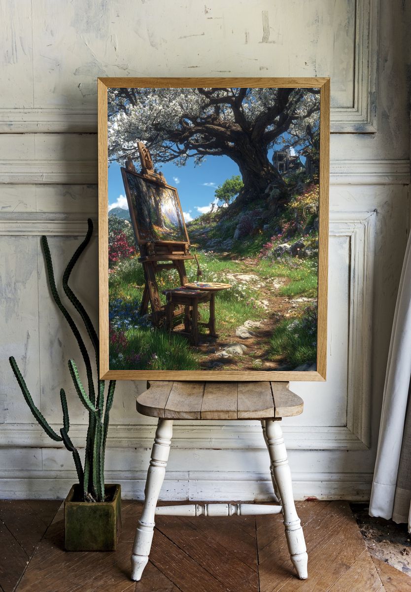 Artistic Retreat — Nature Print. — room view 1
