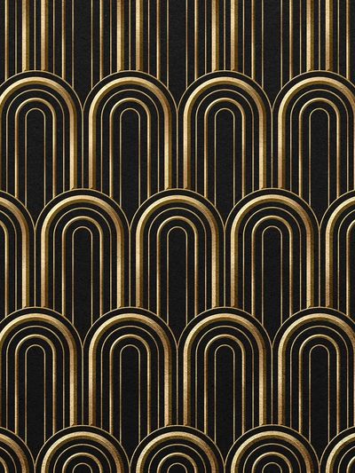 Art Deco Seamless Patterns — Art Print. poster print