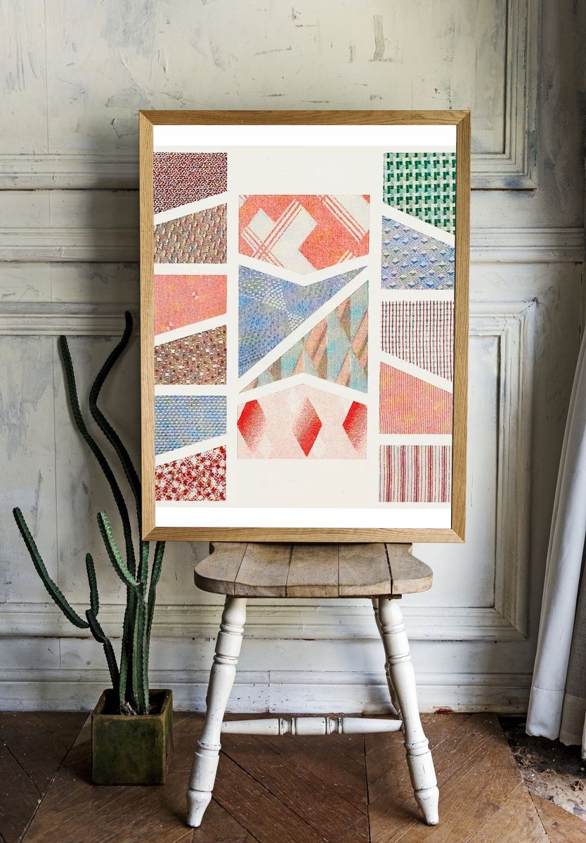 Vintage Patterns Collection — Vintage Print room preview