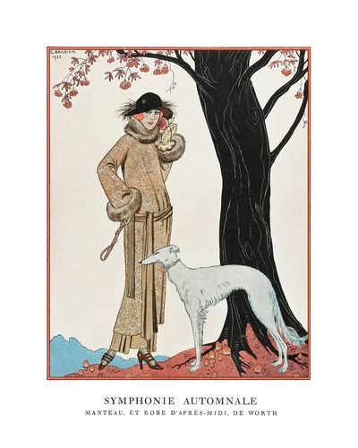 Vintage Fashion by George Barbier — Art Print. poster print