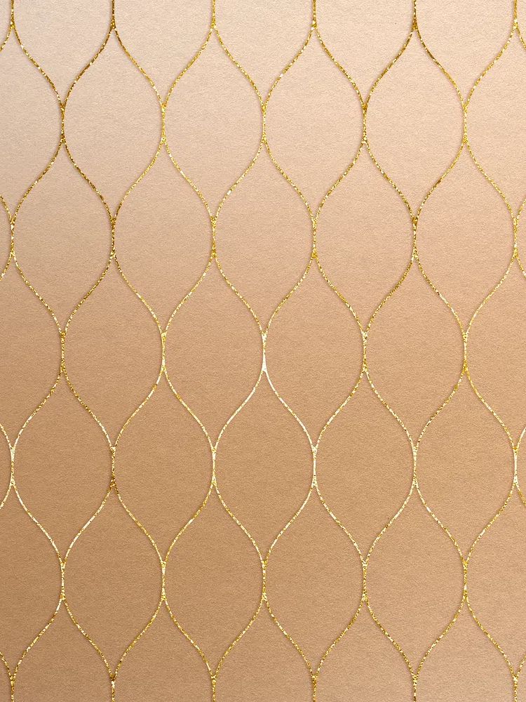 Gold Islamic Design Pattern — Art Print. poster — fine-art art
