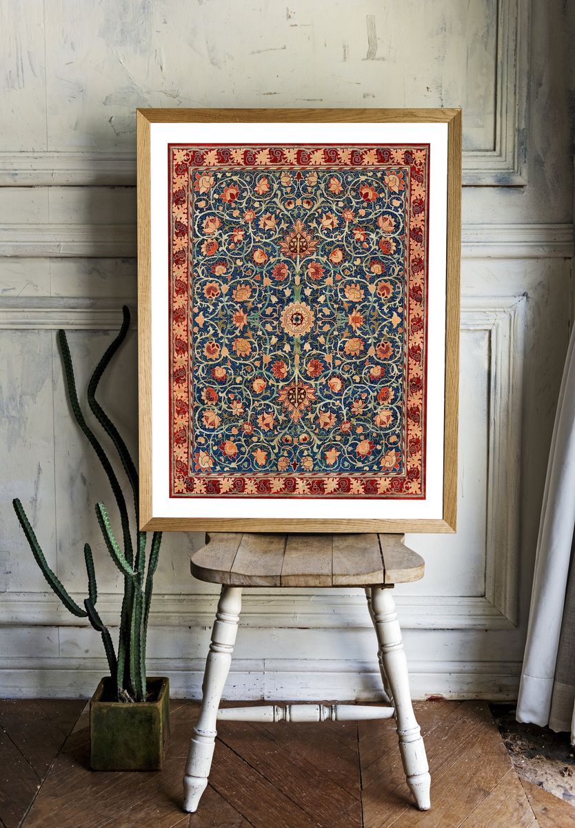Holland park carpet vintage illustration. — room view 1