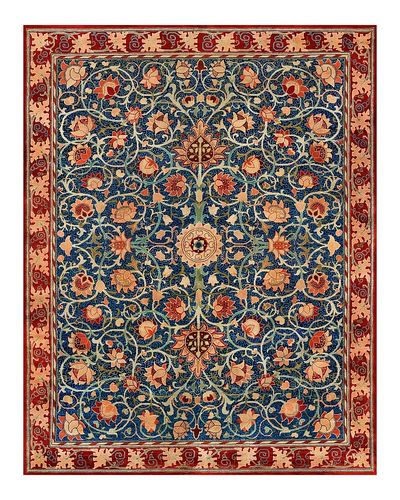 Holland park carpet vintage illustration. poster print