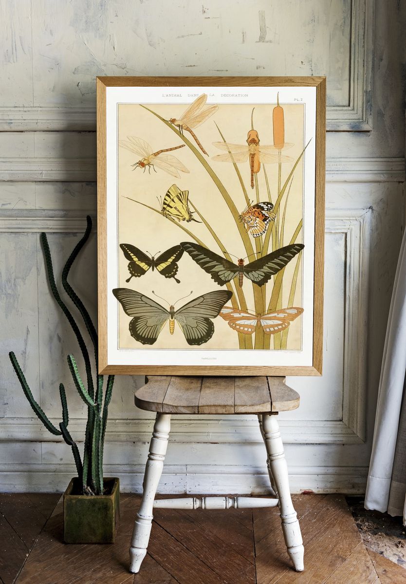 Papillons L'animal dans la décoration. — room view 1