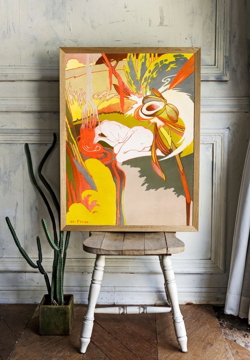 La source du Mal by Georges de Feure (1894) — Art Print room preview