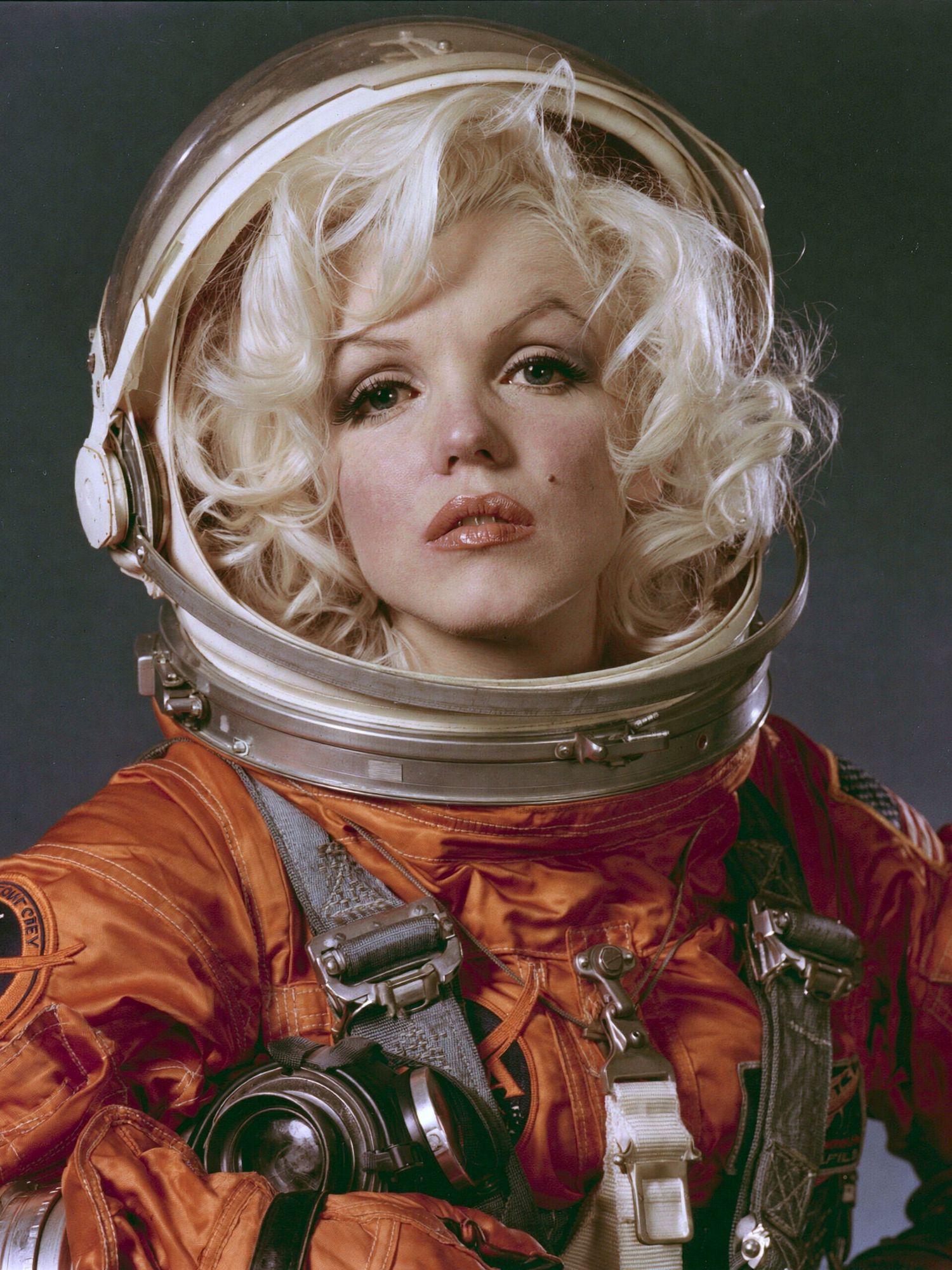 Astronaut Portrait Photography Poster. poster — photography art