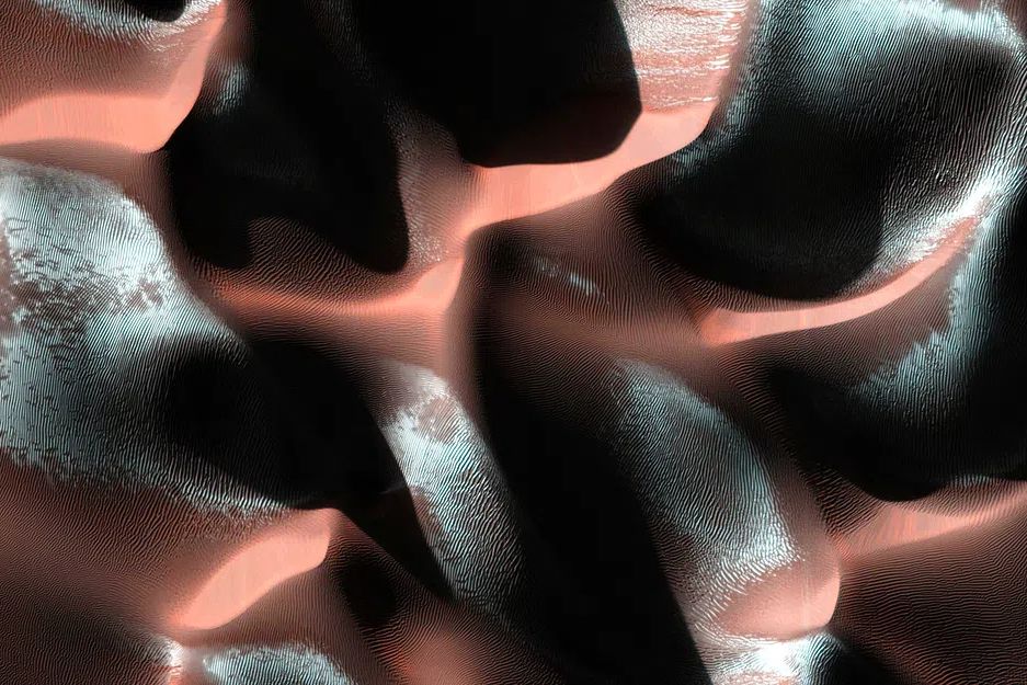 Abstract Textured Waves Poster. poster detail