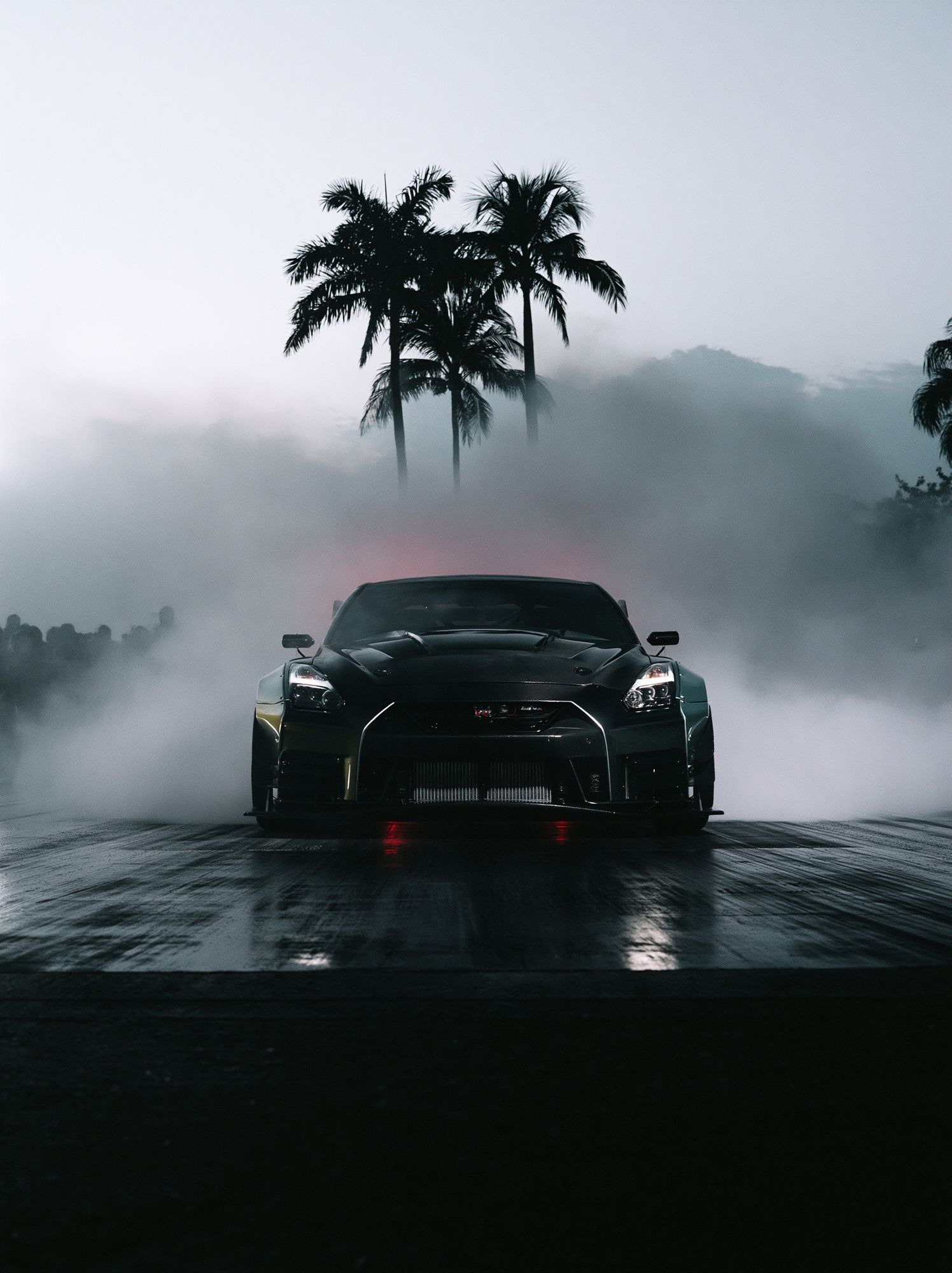 Nissan GT-R Drift Photography Poster. poster — photography art