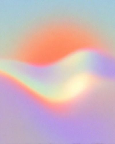 Abstract Wave — Minimalist Print. poster print