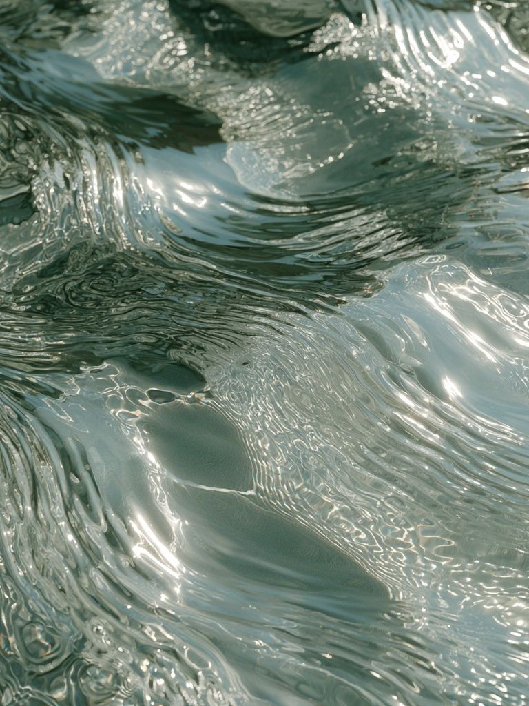 Abstract Water Ripples Print. poster — abstract art