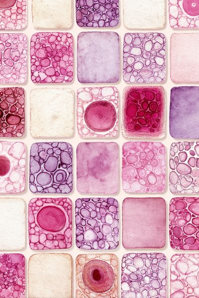 Abstract Watercolor Patterns Poster. poster print