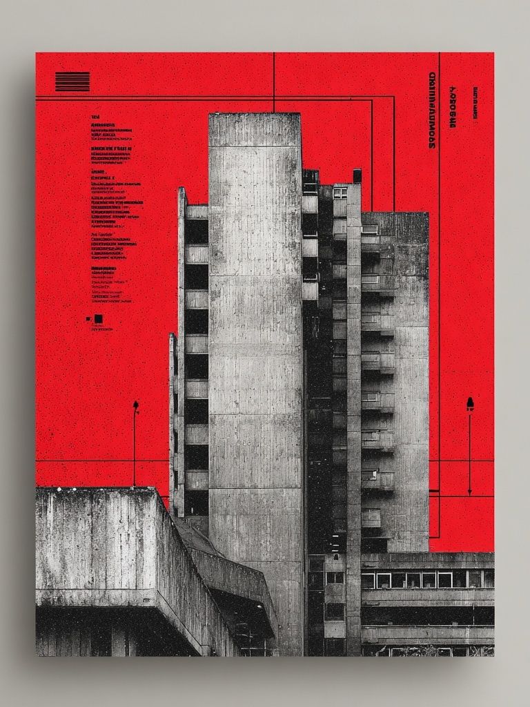 Brutalist Architecture — Fine Art Print.