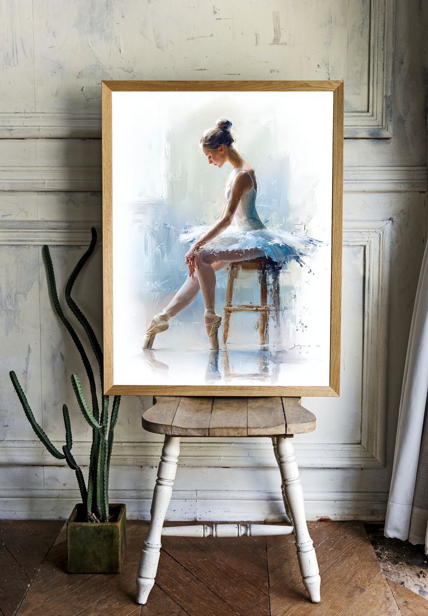 Ballet Dancer — Fine Art Print room preview