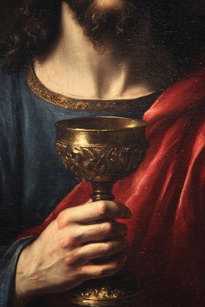 Baroque Chalice Portrait Print. poster print