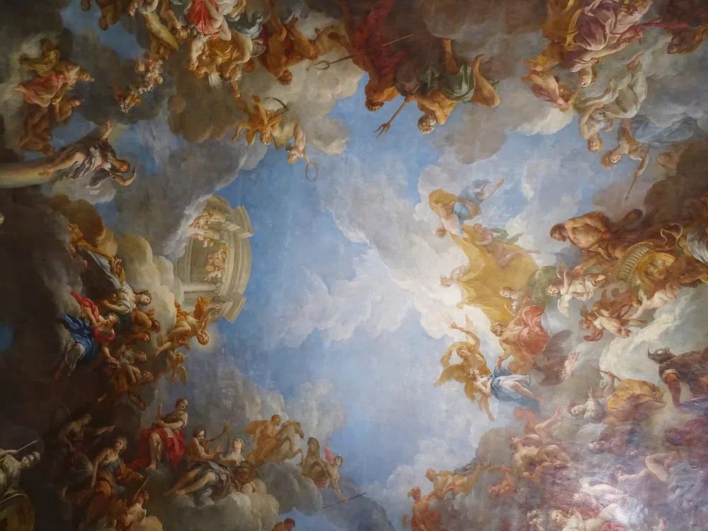 Apotheosis Hercules Giovanni Domenico Tiepolo. poster — fine-art art