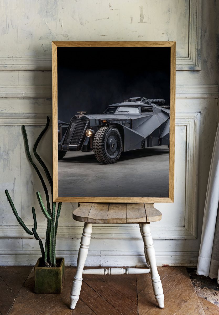 Armored Batmobile Concept Poster room preview