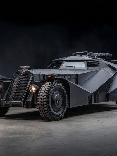 Armored Batmobile Concept Poster. poster