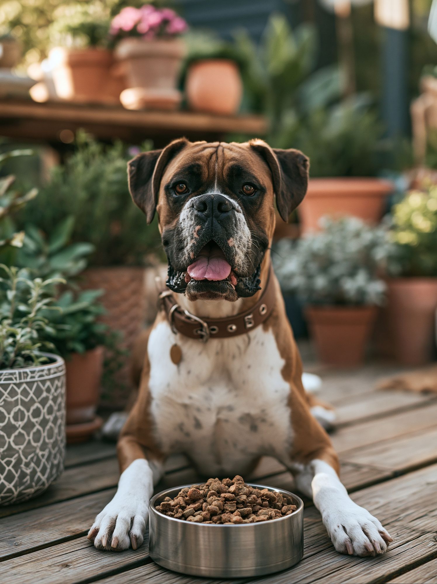 Boxer Dog Portrait Photography Poster. poster — animals art
