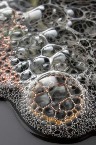 Bubbles on Dark Surface