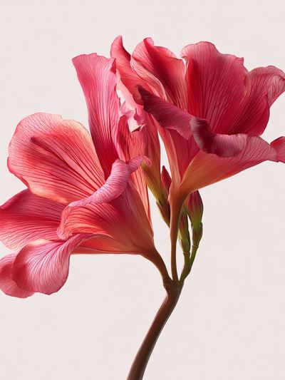 Pink Floral Elegance Poster. poster print
