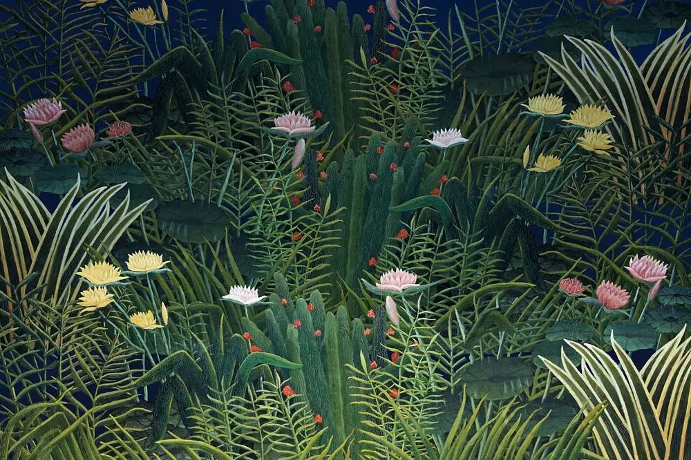 Lush Botanical Garden — Art Print. poster detail