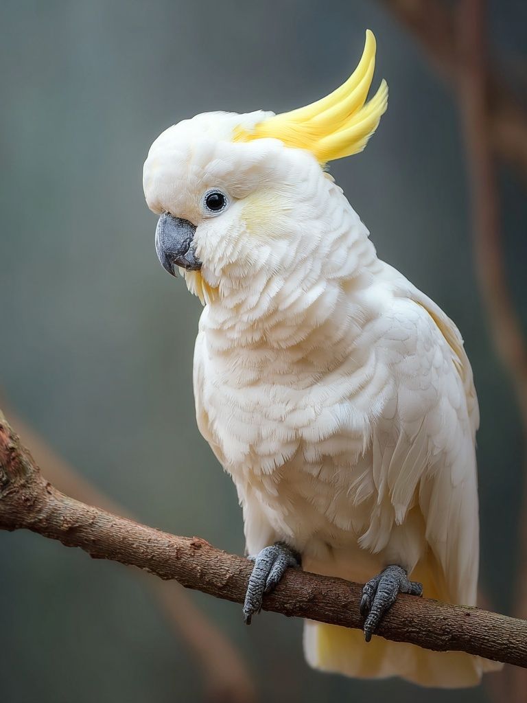 White Cockatoo — Nature Photography Print. poster — animals art
