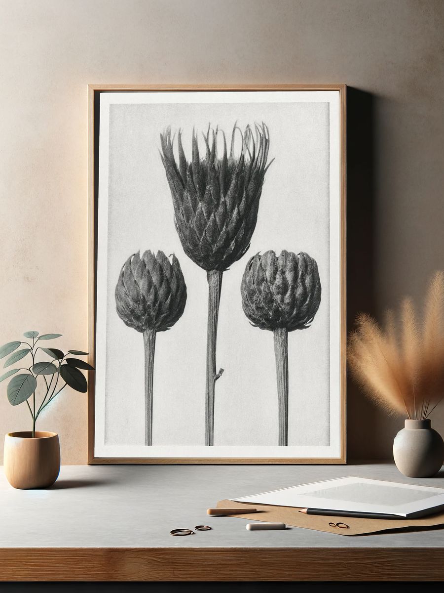 Serratula Nudicaulis (Bare–Stemmed Common Saw–Wort). — room view 2