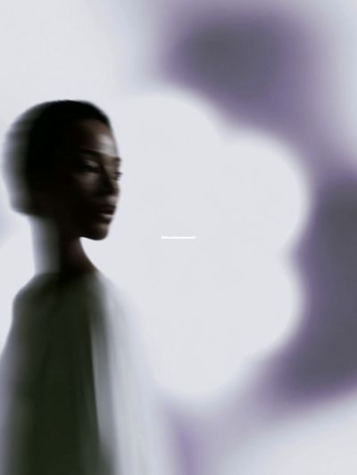 Blurred Portrait Photography Poster.