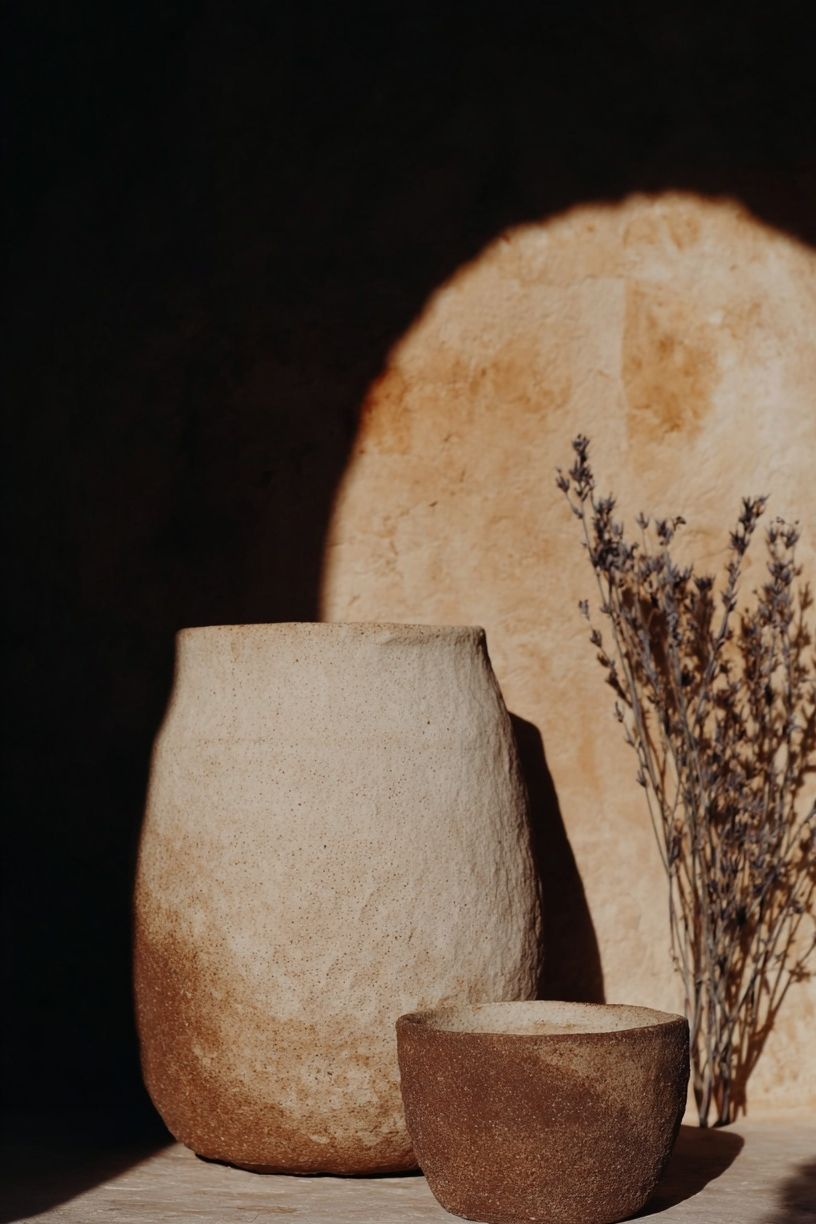 Ceramic Pots — Bohemian Print.