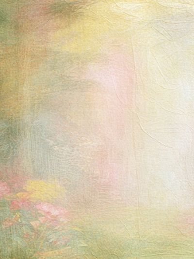 Pastel Floral Texture Print. poster