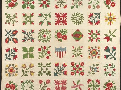 The Circuit Rider's Quilt. poster print