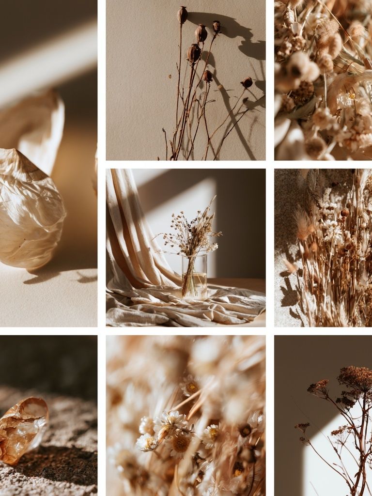 Dried Botanicals Still Life Poster. poster — botanical art
