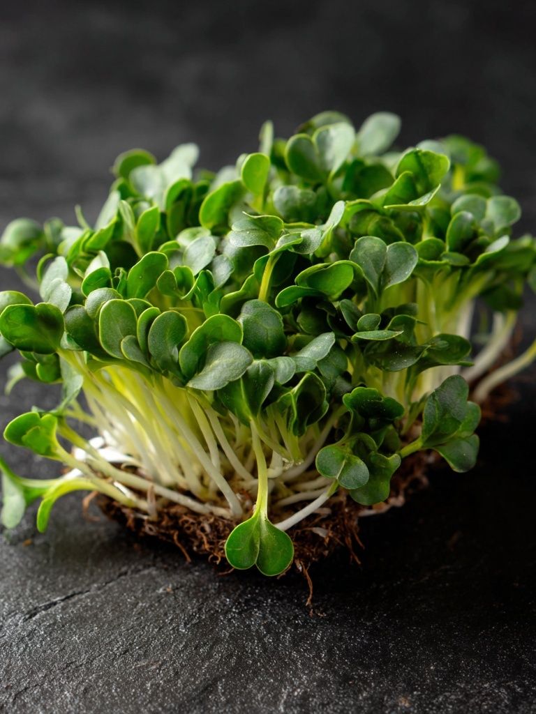 Microgreens Botanical Print. poster detail