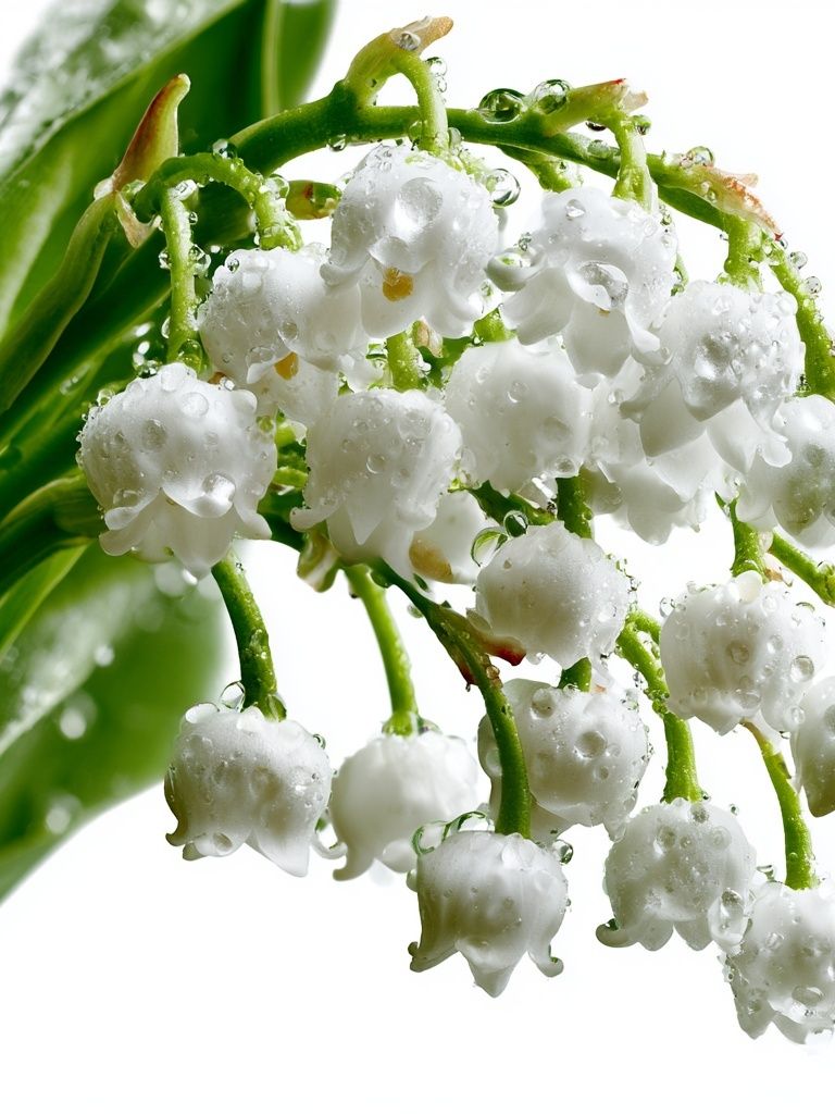 Lily of the Valley Botanical Print. poster — botanical art