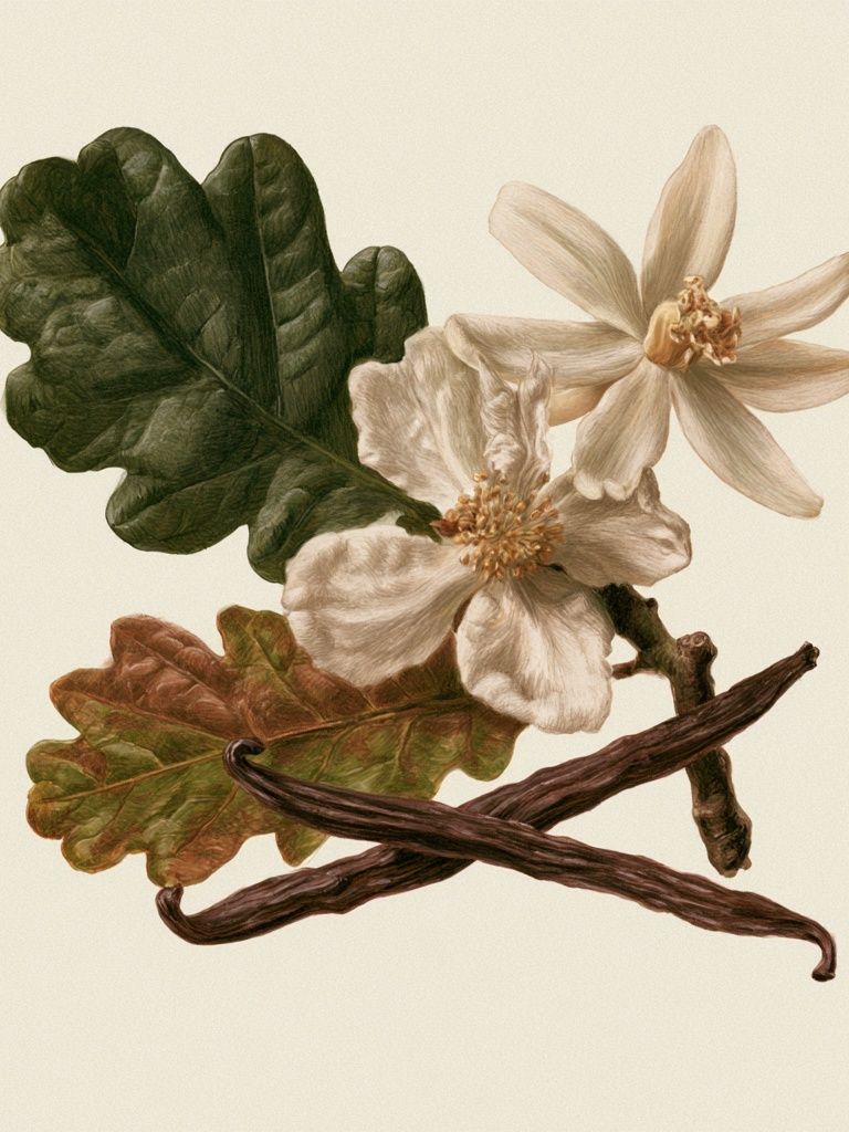 Botanical Study — Vintage Print. poster — botanical art