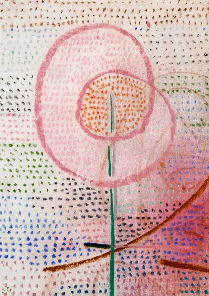 Blossoming (1934) painting high resolution. poster detail