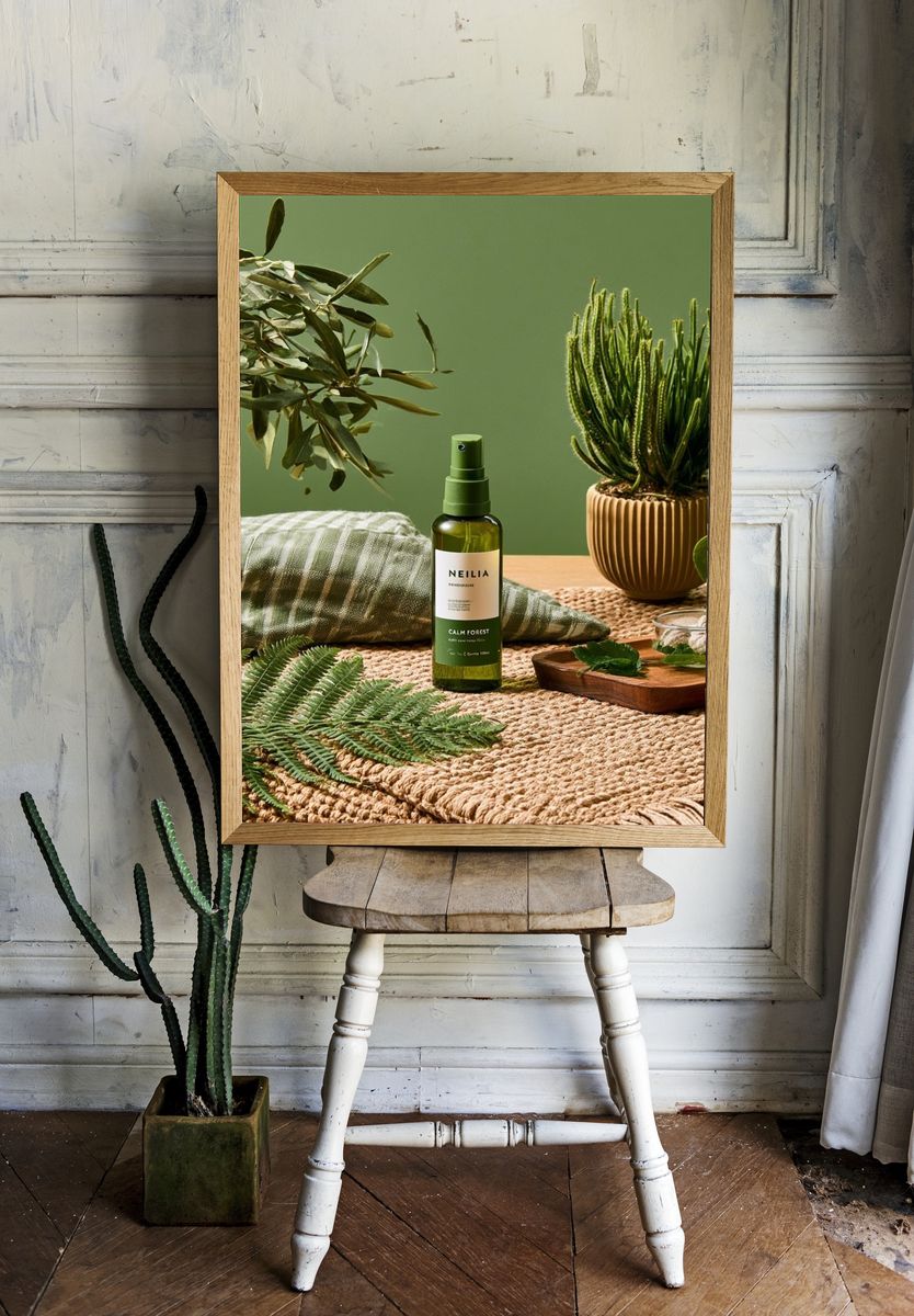 Botanical Still Life Photography Poster. — room view 1