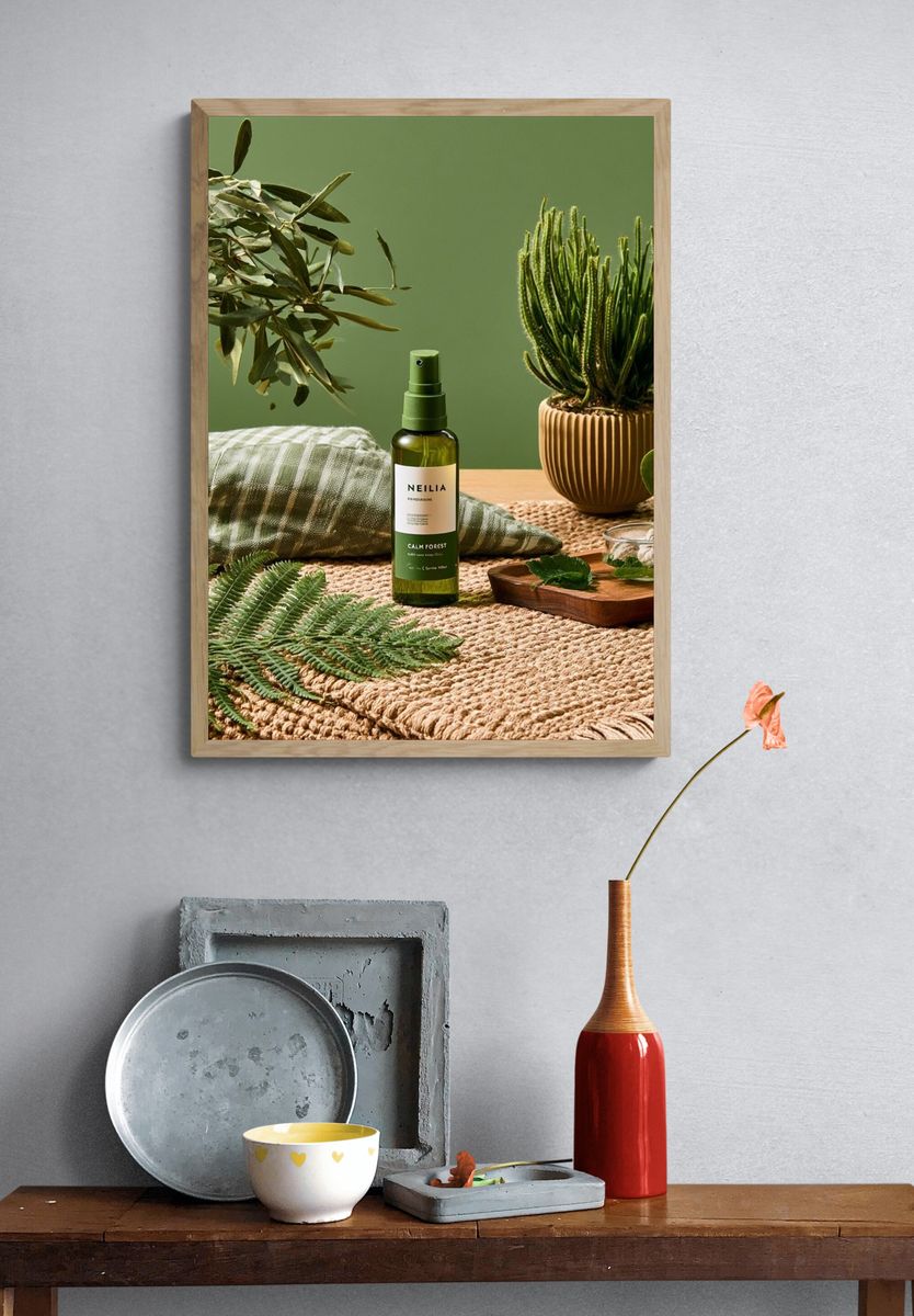Botanical Still Life Photography Poster. — room view 3