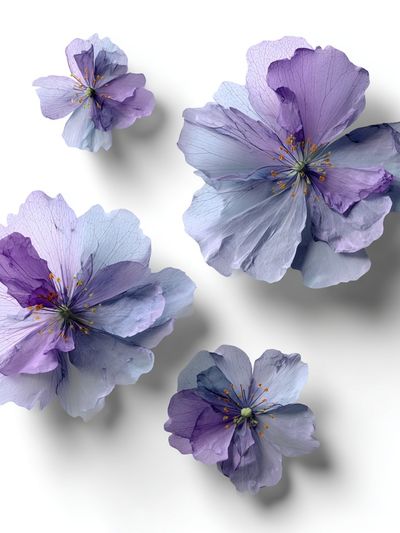 Lavender Blossom Botanical Print. poster print