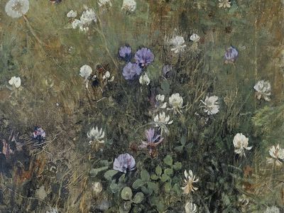 Blooming Clover (c. 1897) Jac. poster print
