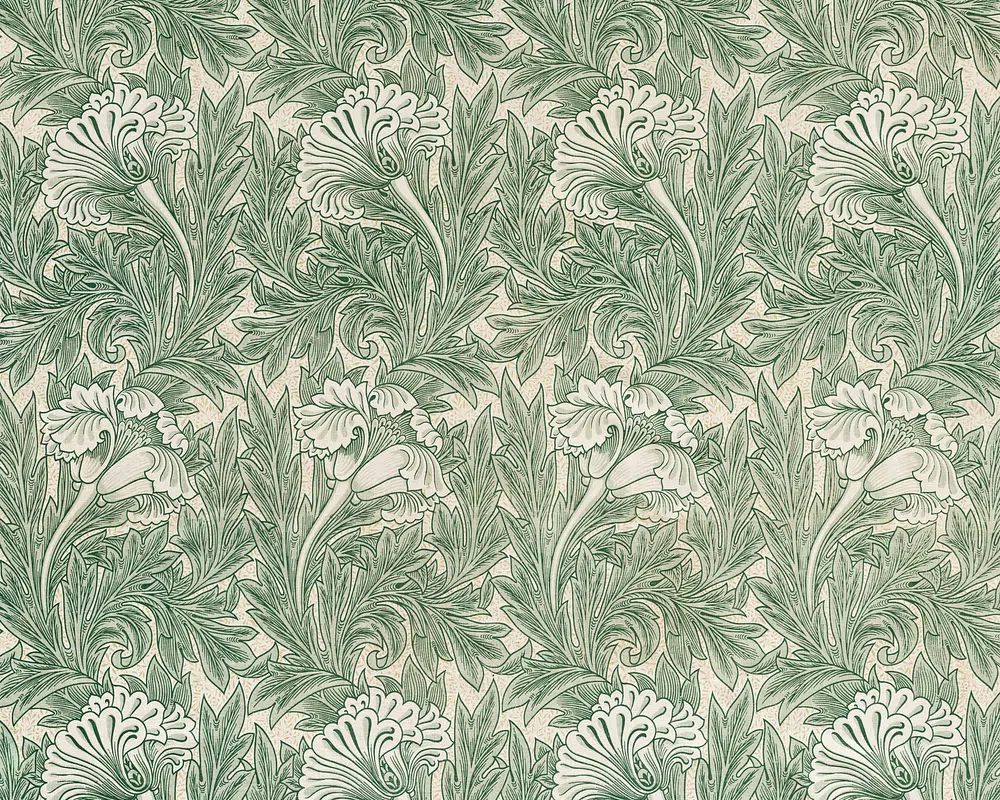 William Morris 's Tulip (1875). poster — botanical art