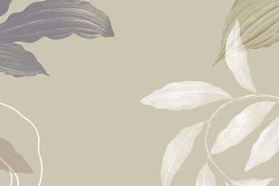 Tropical leafy background illustration. poster