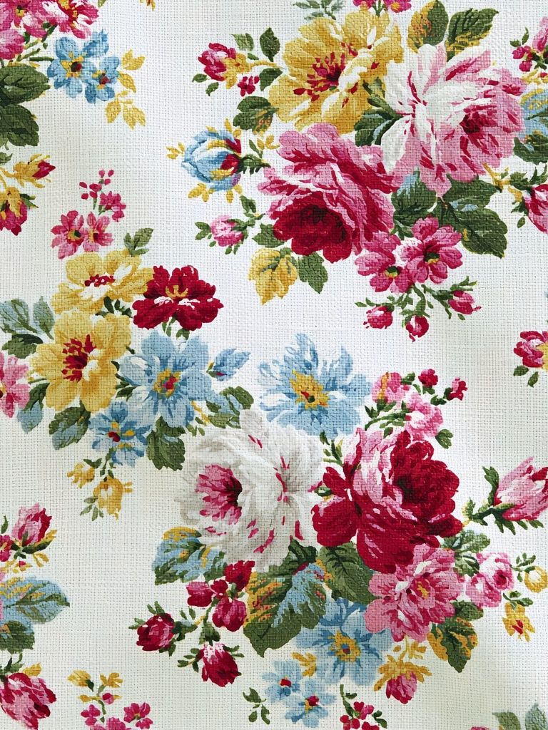 Vintage Floral Pattern Print. poster — botanical art