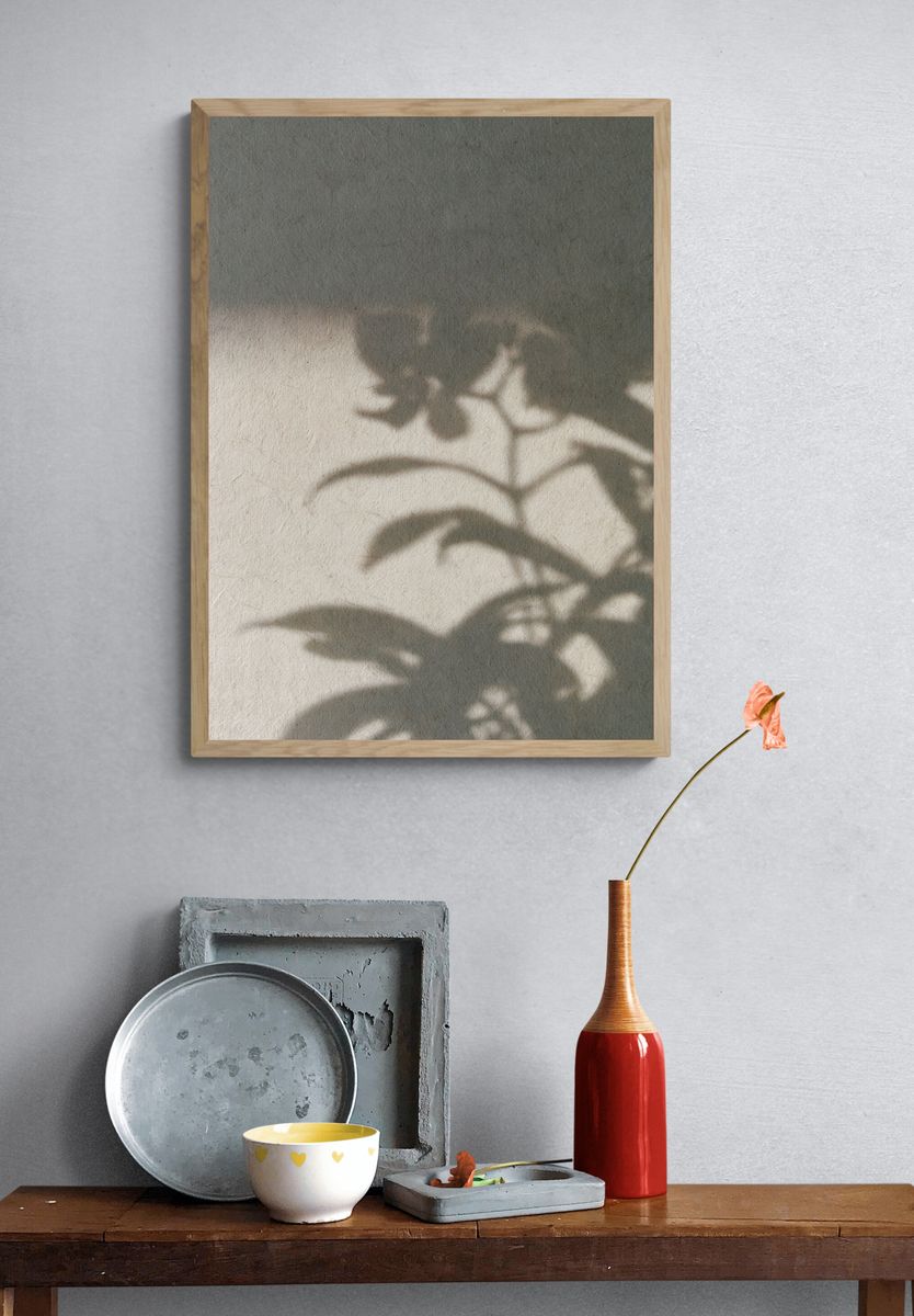 Botanical Shadow Play Print. — room view 3