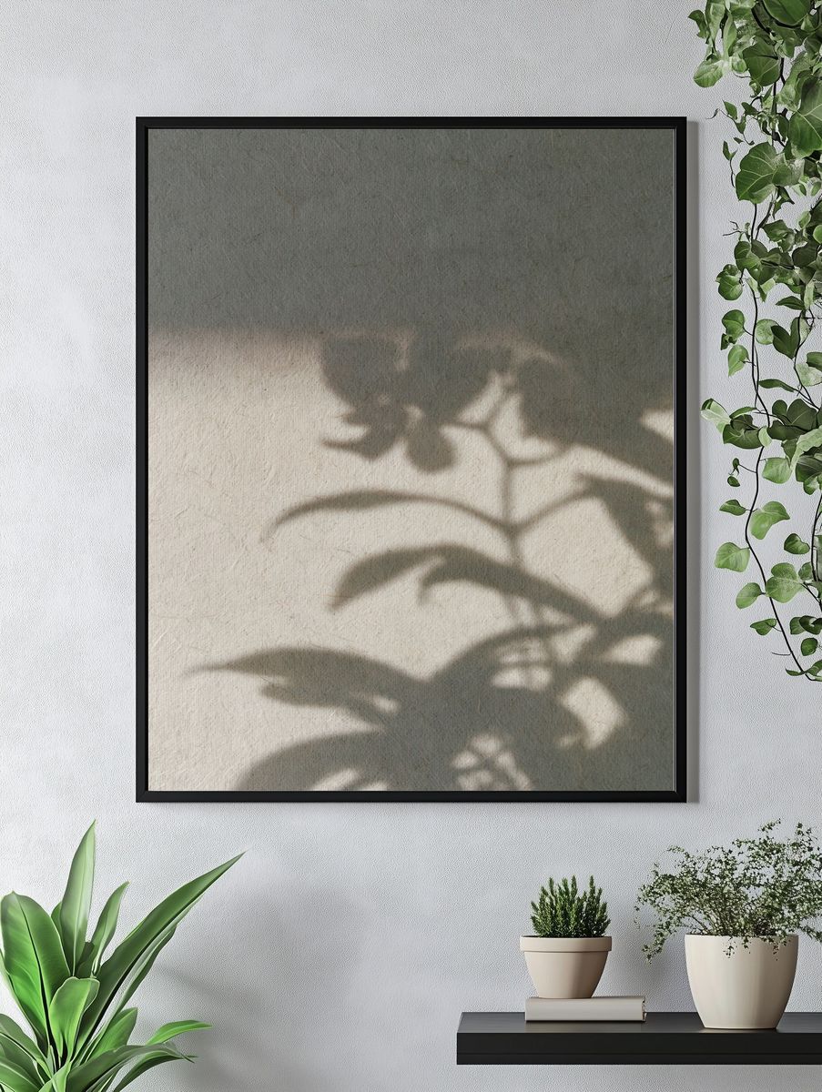 Botanical Shadow Play Print. — room view 4