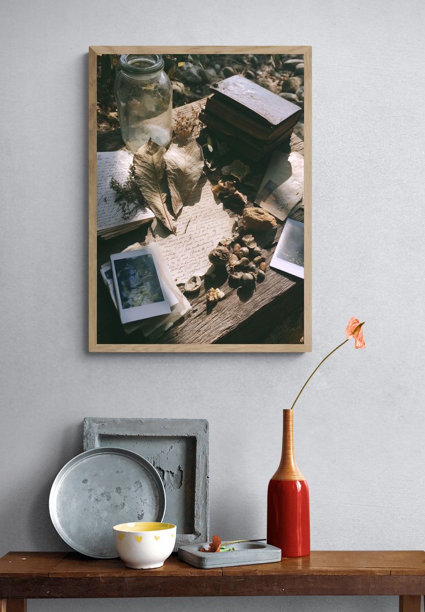 Botanical Still Life Photography Poster. — room view 3