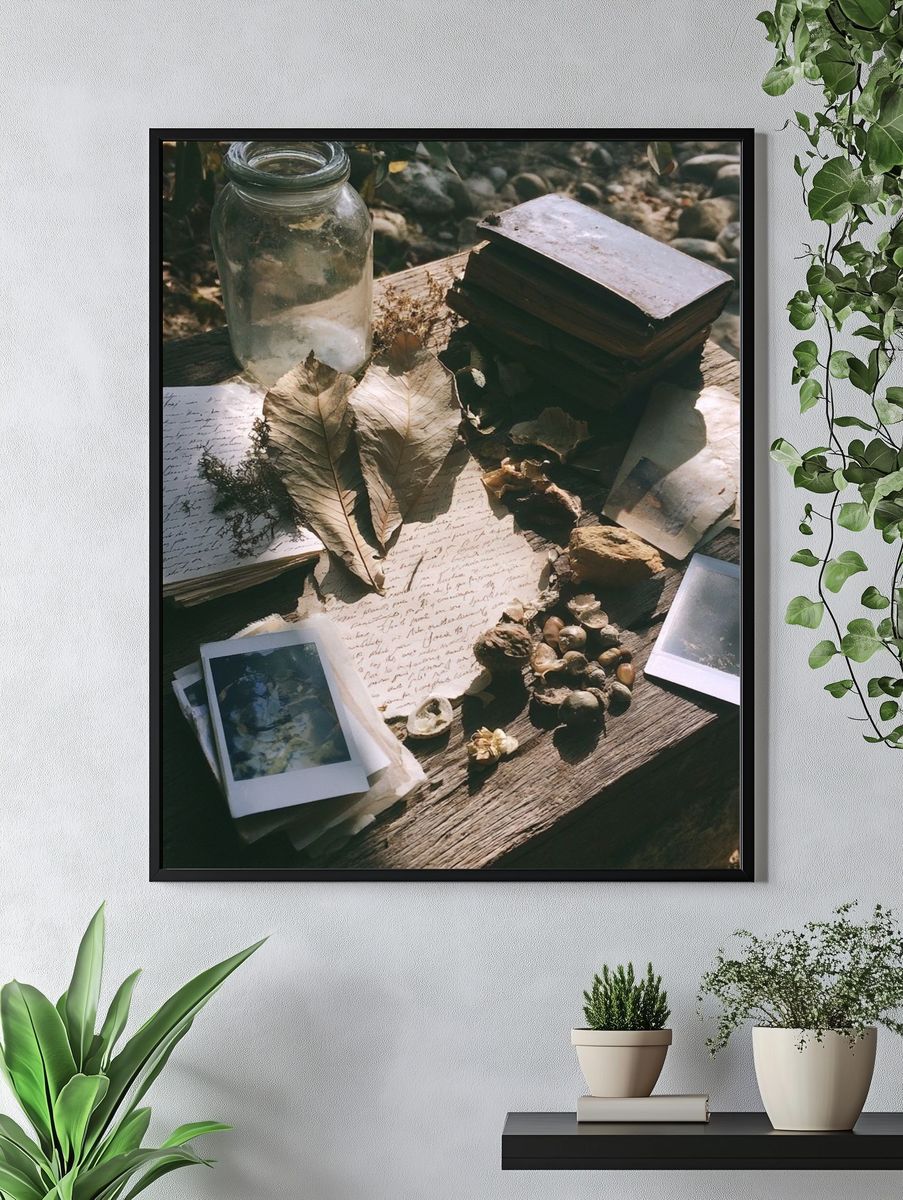 Botanical Still Life Photography Poster. — room view 4