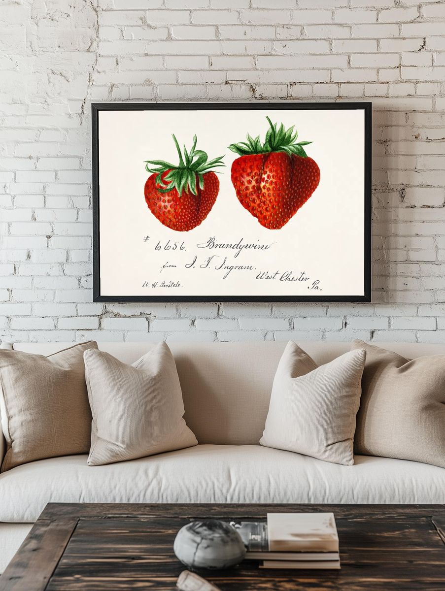 Strawberries (Fragaria) Deborah Griscom Passmore room preview