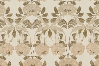 Silk Art Nouveau Design (1900).