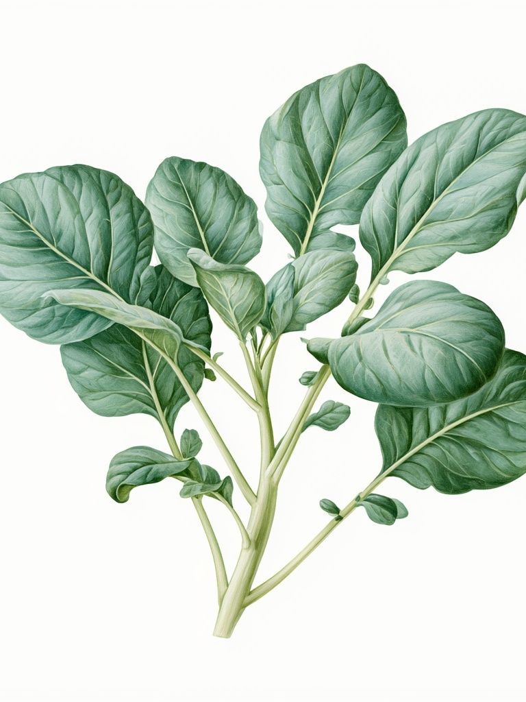 Green Leaf Botanical Print. poster — botanical art